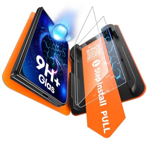 TAURI 2 Pack for iPhone Duo Screen Protector, 1-Step Install - image 1