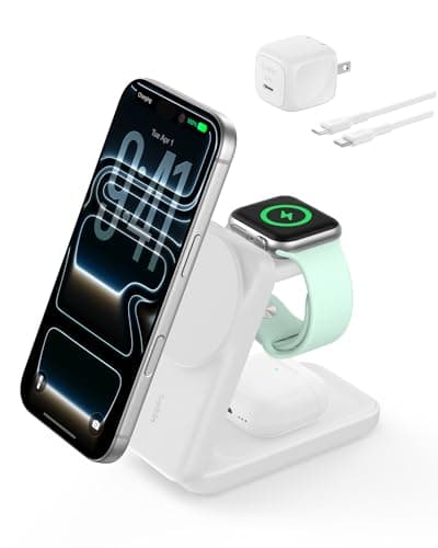 Belkin BoostCharge Pro Qi2.2 25W 3-in-1 Foldable Fast Charging Station - image 1