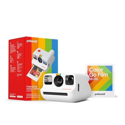 Polaroid Go Generation 2 - Mini Instant Camera + Film Bundle (16 Photos Included)