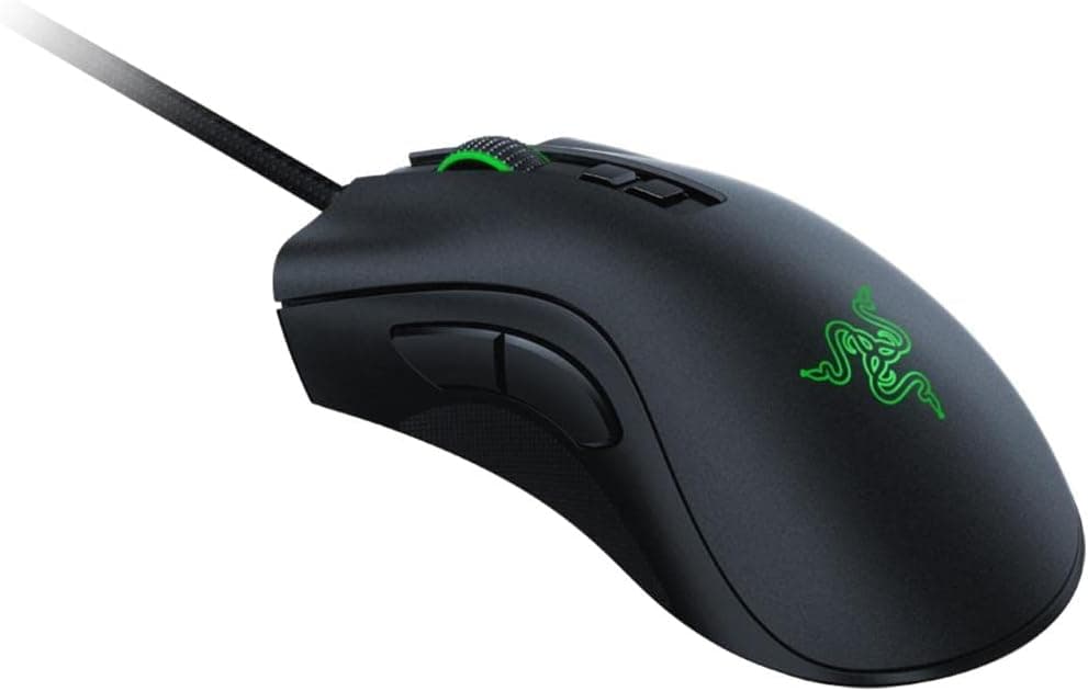 Razer DeathAdder V2 Gaming Mouse: 20K DPI Optical Sensor