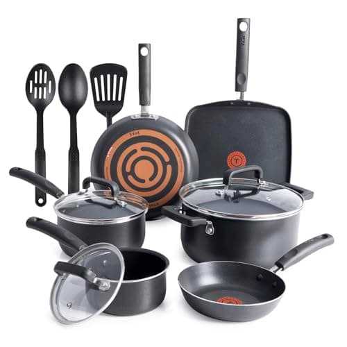 T-fal Signature Nonstick 12-Piece Cookware Set - image 1
