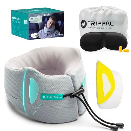 TripPal Travel Pillow with 360-Degree Neck Support - image 1