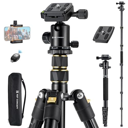 K&F Concept 72" Aluminum Camera Tripod - image 1