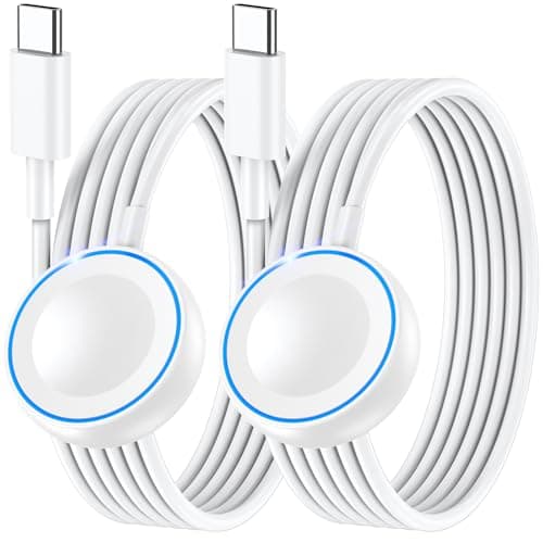 2-Pack Apple Watch Charger, 5W Magnetic USB-C Cable, 4 ft - image 1