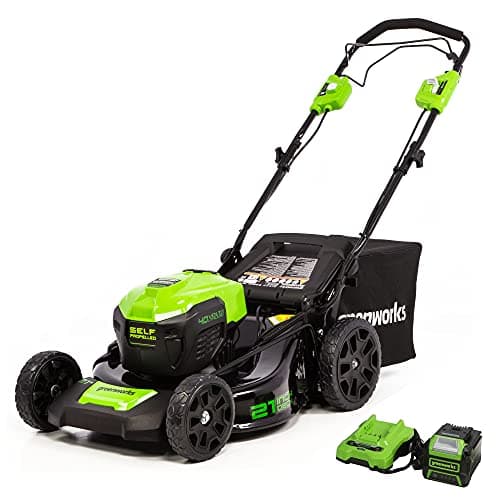 Greenworks 40V 21-Inch Brushless Self-Propelled Mower - image 1