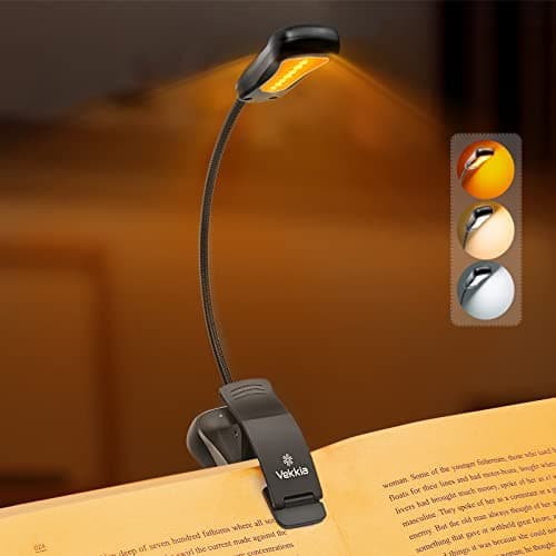 LuminoLite Rechargeable Amber Book Light Eye Care - image 1