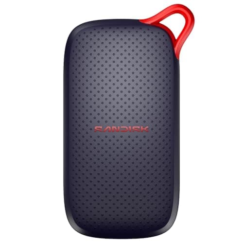 Sandisk 500GB Portable SSD, Up to 1000MB/s Read Speeds