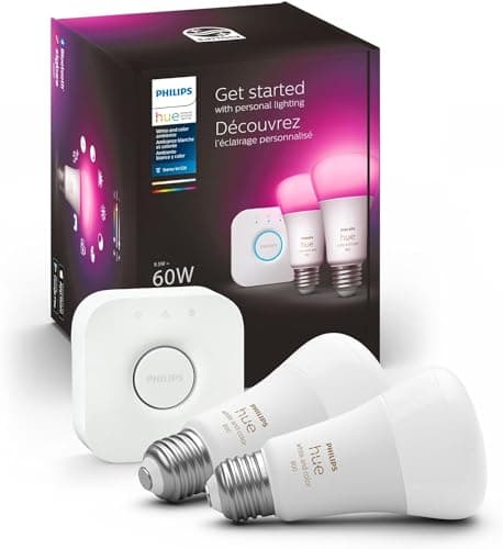 Philips Hue White and Color Ambiance Smart Bulb Starter Kit - image 1
