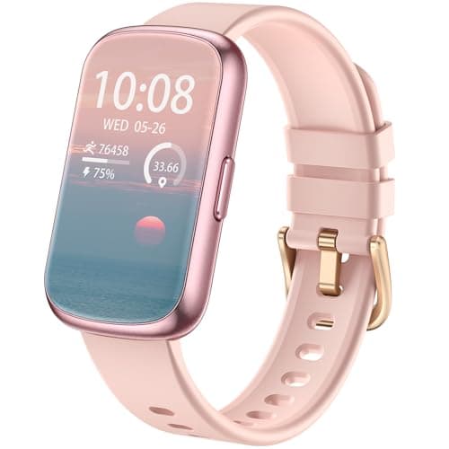 Fitness Tracker, Smart Watches for Women Men with 24/7 Heart Rate/Blood Pressure/Blood Oxygen Monitor