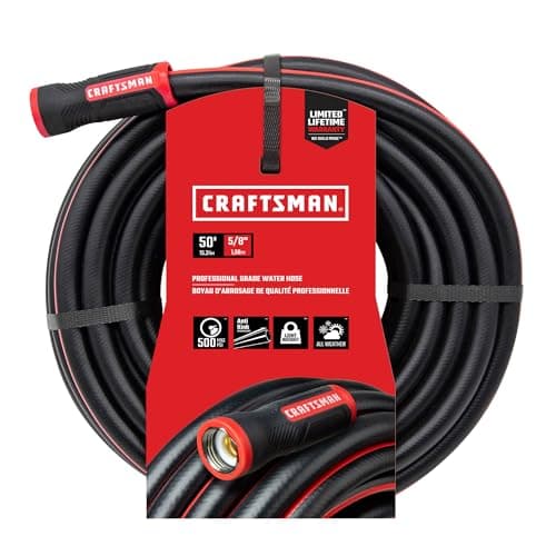 Craftsman 5/8 in x 50 ft Premium Rubber Garden Hose - image 1