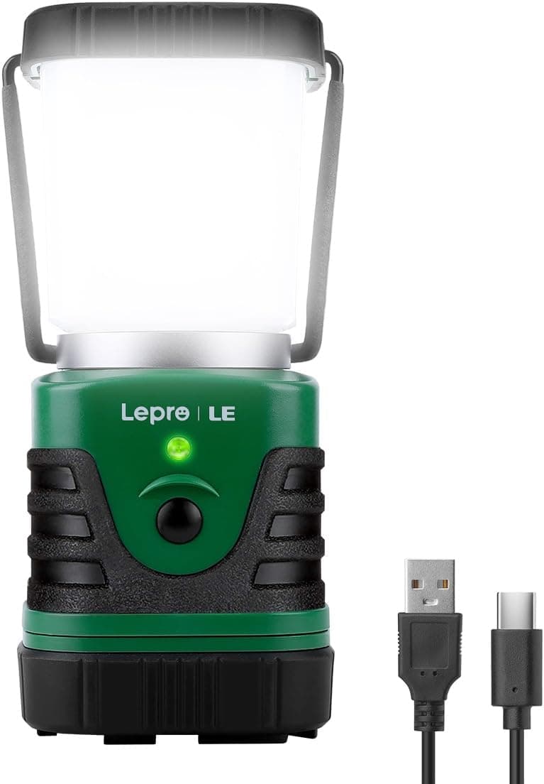 Lighting EVER LE 1000LM Rechargeable LED Camping Lantern - image 1