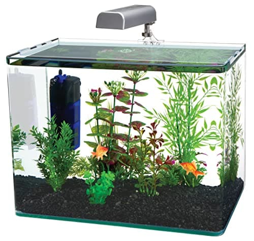 Penn-Plax Radius 5-Gallon Curved Aquarium Kit