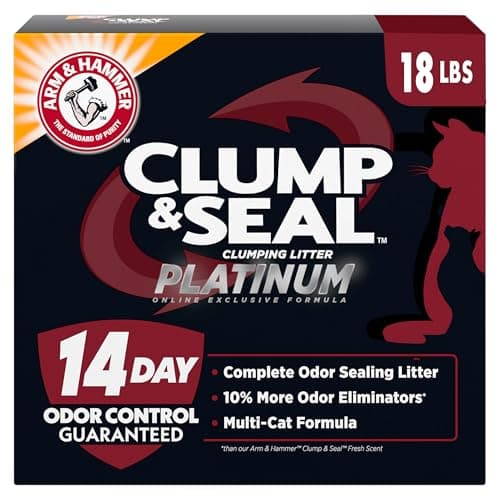 ARM & HAMMER Clump & Seal Platinum Cat Litter - image 1