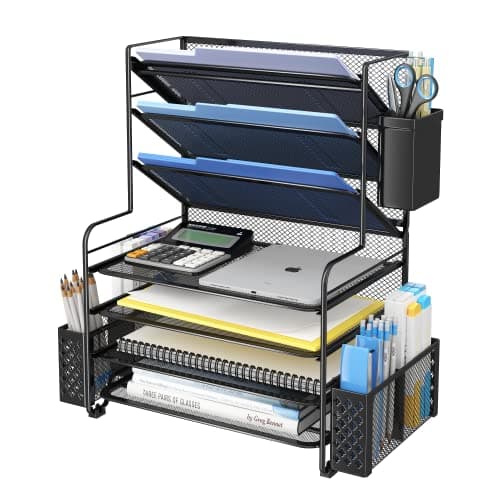 Simple Trending 7 Tier Desk File Organizer