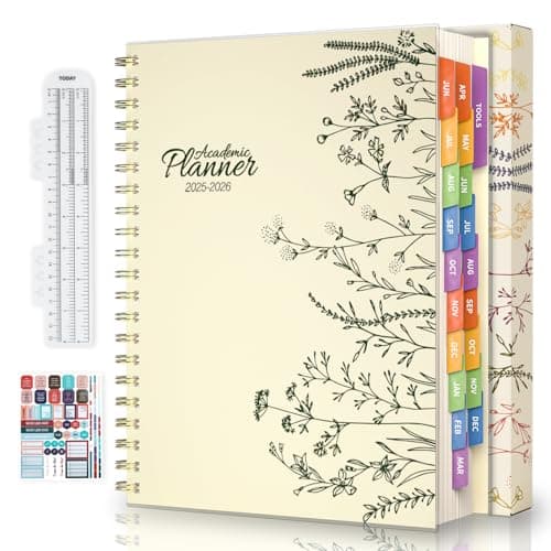 Ink+Volt Academic Planner 2025-2026 with Goal Setting - image 1