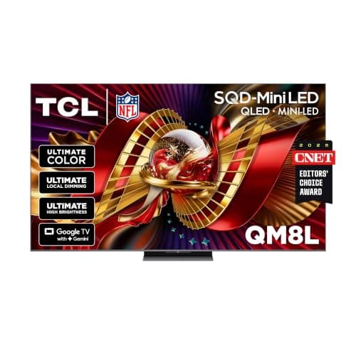 TCL 65-Inch Class QM8L Series SQD-Mini LED QLED 4K Smart Google TV (65QM8L, 2026 Model) - image 1