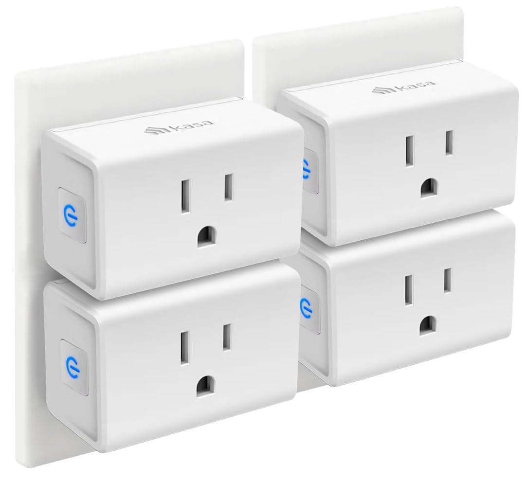 Kasa Smart Plug Mini 15A, Smart Home Wi-Fi Outlet Works with Alexa
