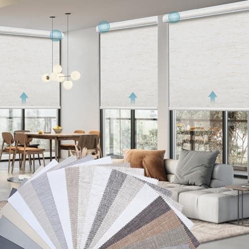 SmartWings Motorized Smart Blinds — 100% Blackout (Multi-Color Samples) - image 1
