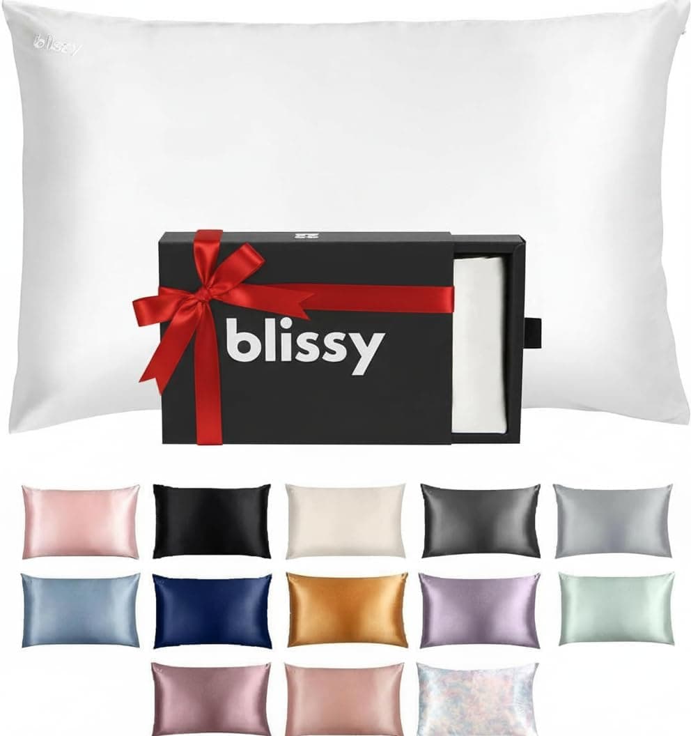 Blissy Silk Pillowcase 22 Momme 6A Grade - image 1