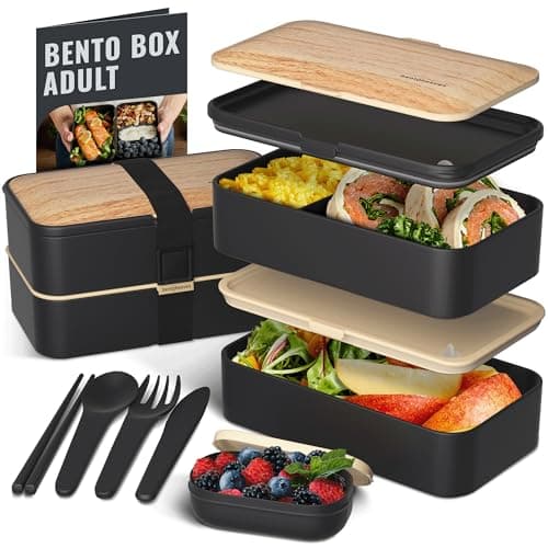 Bentoheaven Premium Bento Box Adult Lunch Box - image 1