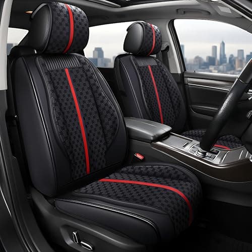 OASIS AUTO Leather Car Seat Covers - image 1