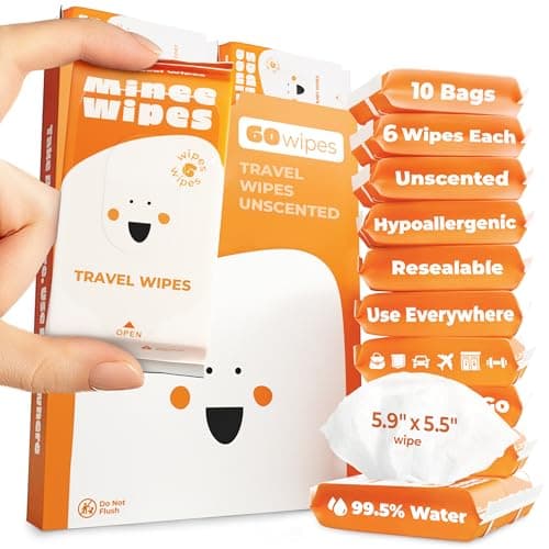 iKlear Travel Singles Wet/Dry Wipes (24-Pack) - image 1