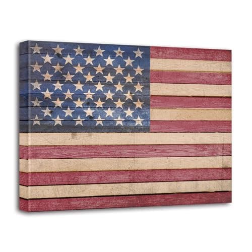 Anley Vintage Style American Wood Wall Sign - image 1