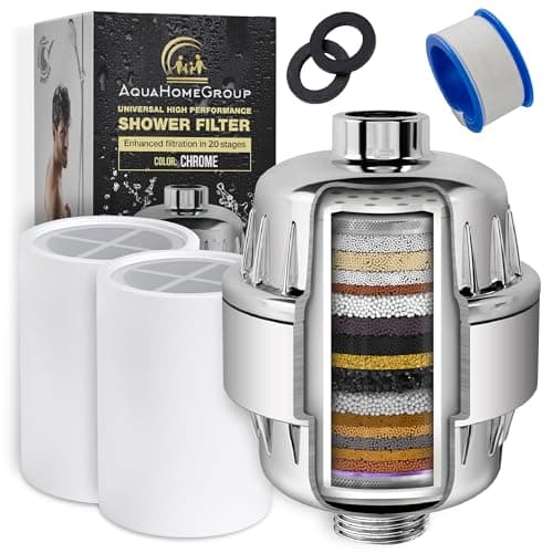 AquaHomeGroup 20-Stage Shower Filter with Vitamin C - image 1