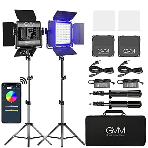 GVM 800D RGB LED Video Light Panel - image 1