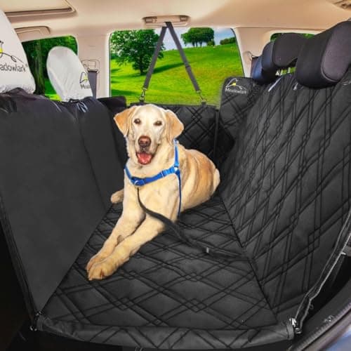 Meadowlark Dog Seat Cover with Headrest Protectors