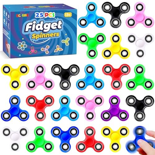 SCIONE Fidget Spinners 25-Pack Party Favors - image 1