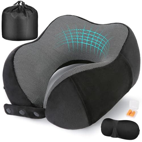 Cirorld Neck Pillow for Traveling, Travel Pillows for Airplanes