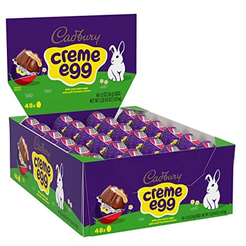 CADBURY CREME EGG Milk Chocolate Candy, 1.2 oz Eggs (48 Count) - image 1