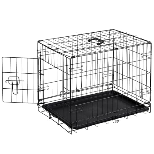 Sweetcrispy 24 Inch Single Door Dog Crate
