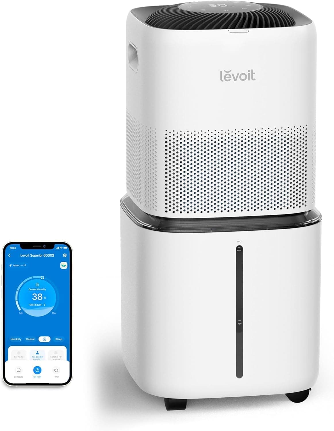 LEVOIT Superior 6000S Smart Evaporative Humidifier