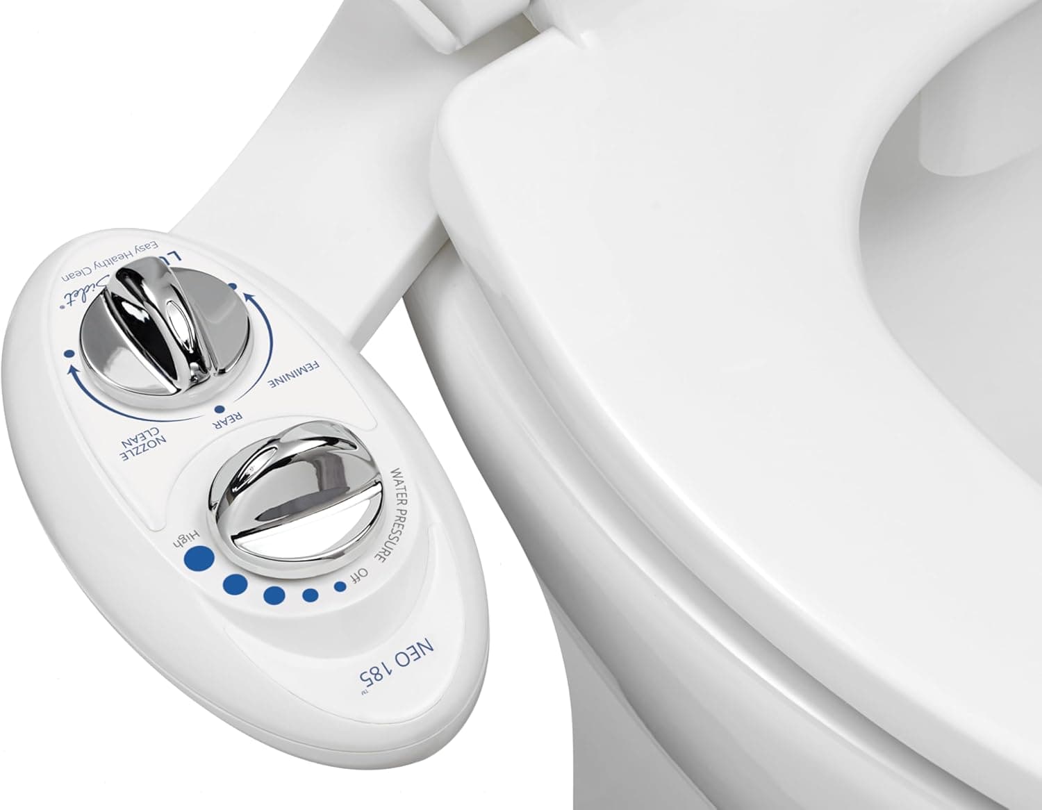 LUXE Bidet NEO 185 Dual Nozzle Self-Cleaning Bidet Attachment - image 1