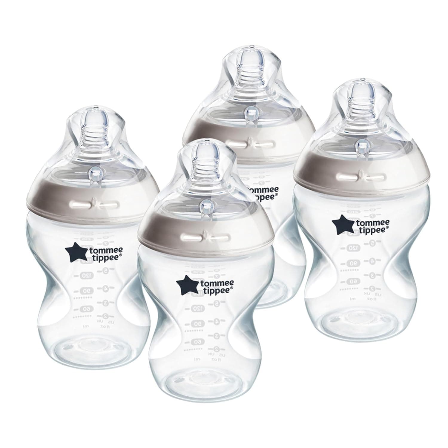 Tommee Tippee Natural Start Anti-Colic Bottle (9 oz, 4-Pack) - image 1
