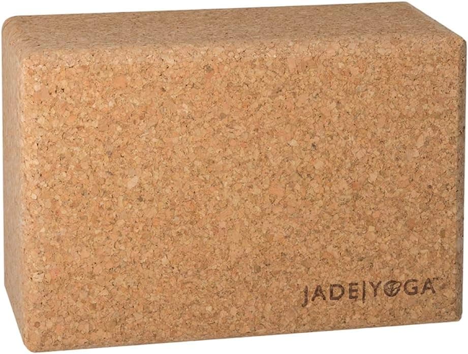 JadeYoga Cork Yoga Block - image 1