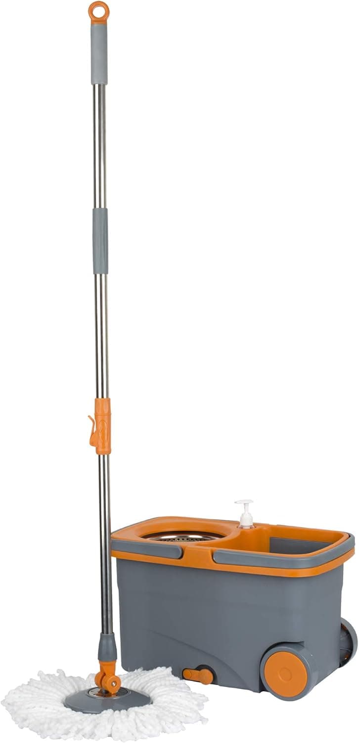 Casabella Microfiber Spin Mop and Bucket System - image 1