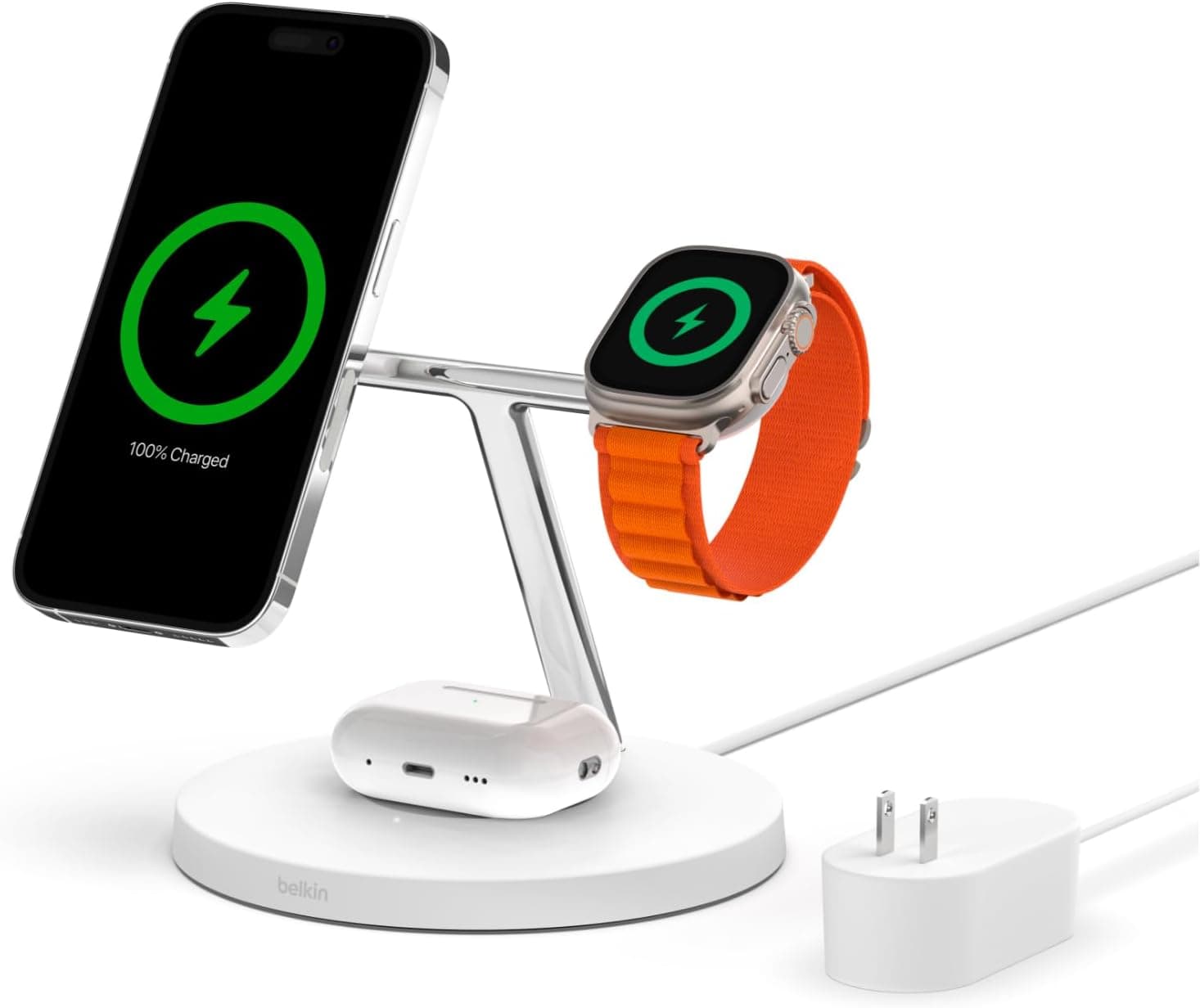 Belkin MagSafe 3-in-1 Wireless Charging Stand (2nd Gen)