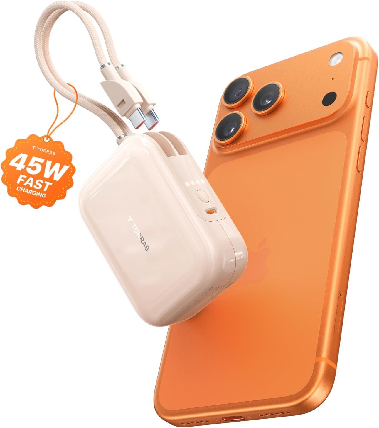 TORRAS EasyGo Portable Charger 10000mAh for Galaxy S26 Ultra - image 1