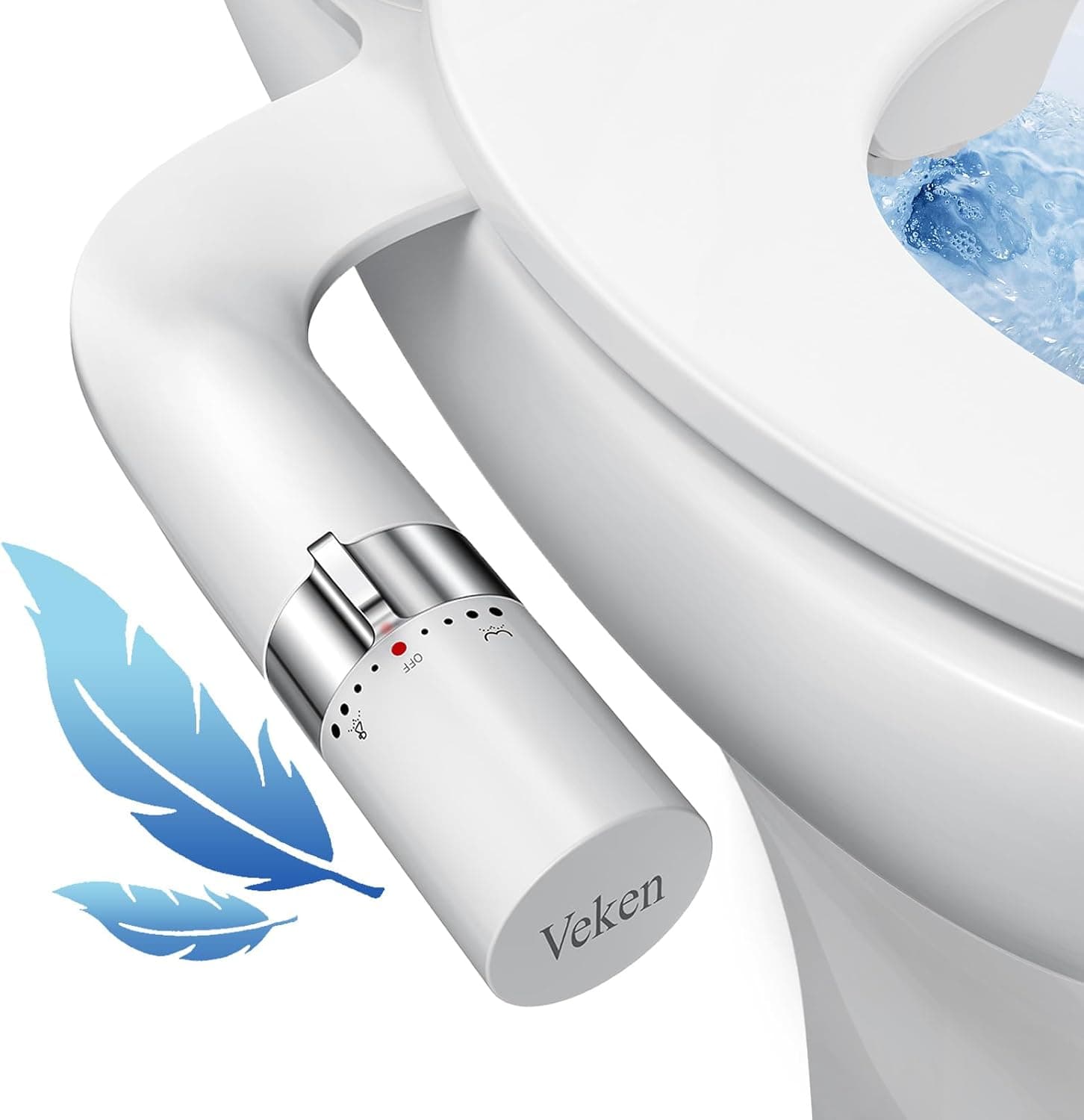 Veken Ultra-Slim Bidet Attachment - image 1