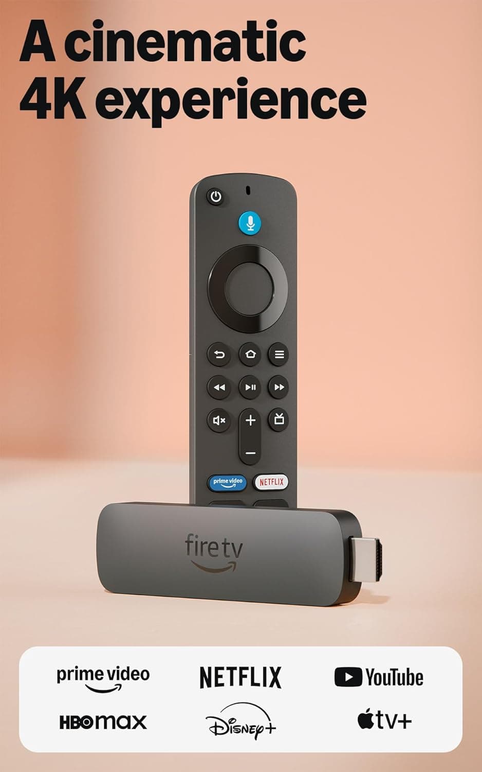 Amazon Fire TV Stick 4K Plus (newest model) with AI