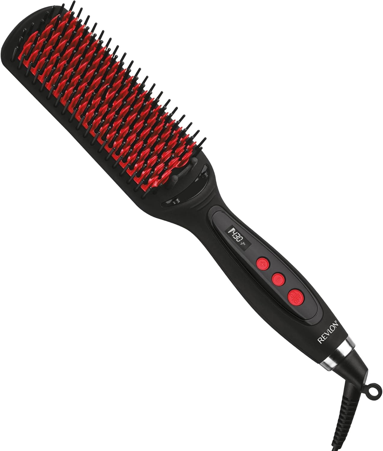 REVLON SmoothStay XL Hair Straightener Brush - image 1