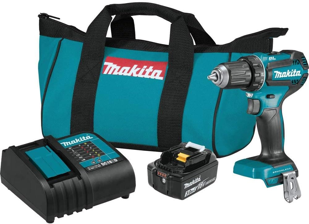 Makita 18V LXT Brushless Cordless 1/2 in. Driver-Drill Kit (XFD131) - image 1