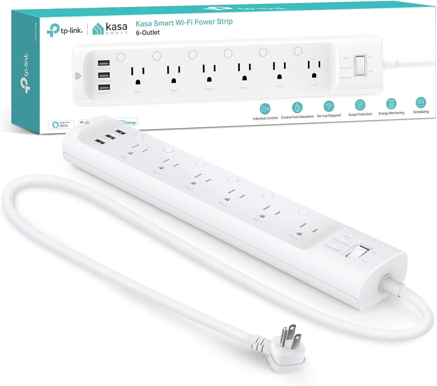 Kasa Smart Plug Power Strip HS300 - image 1
