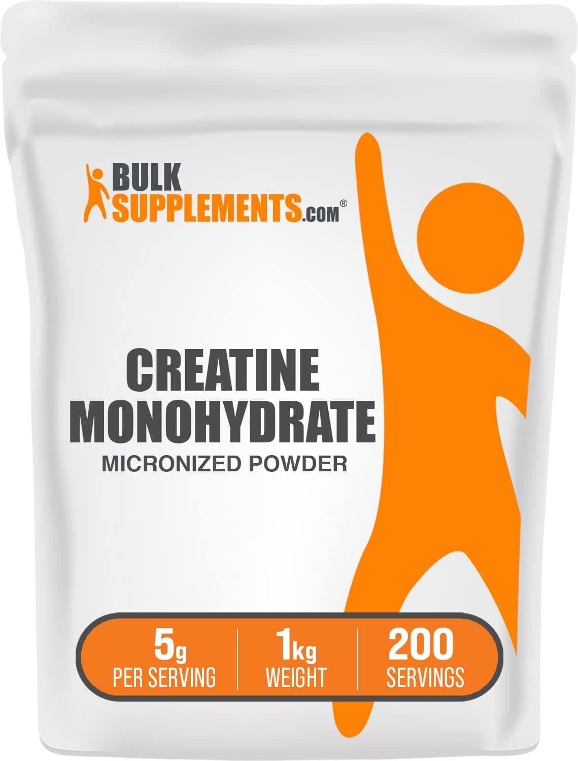 BulkSupplements.com Creatine Monohydrate Powder - image 1