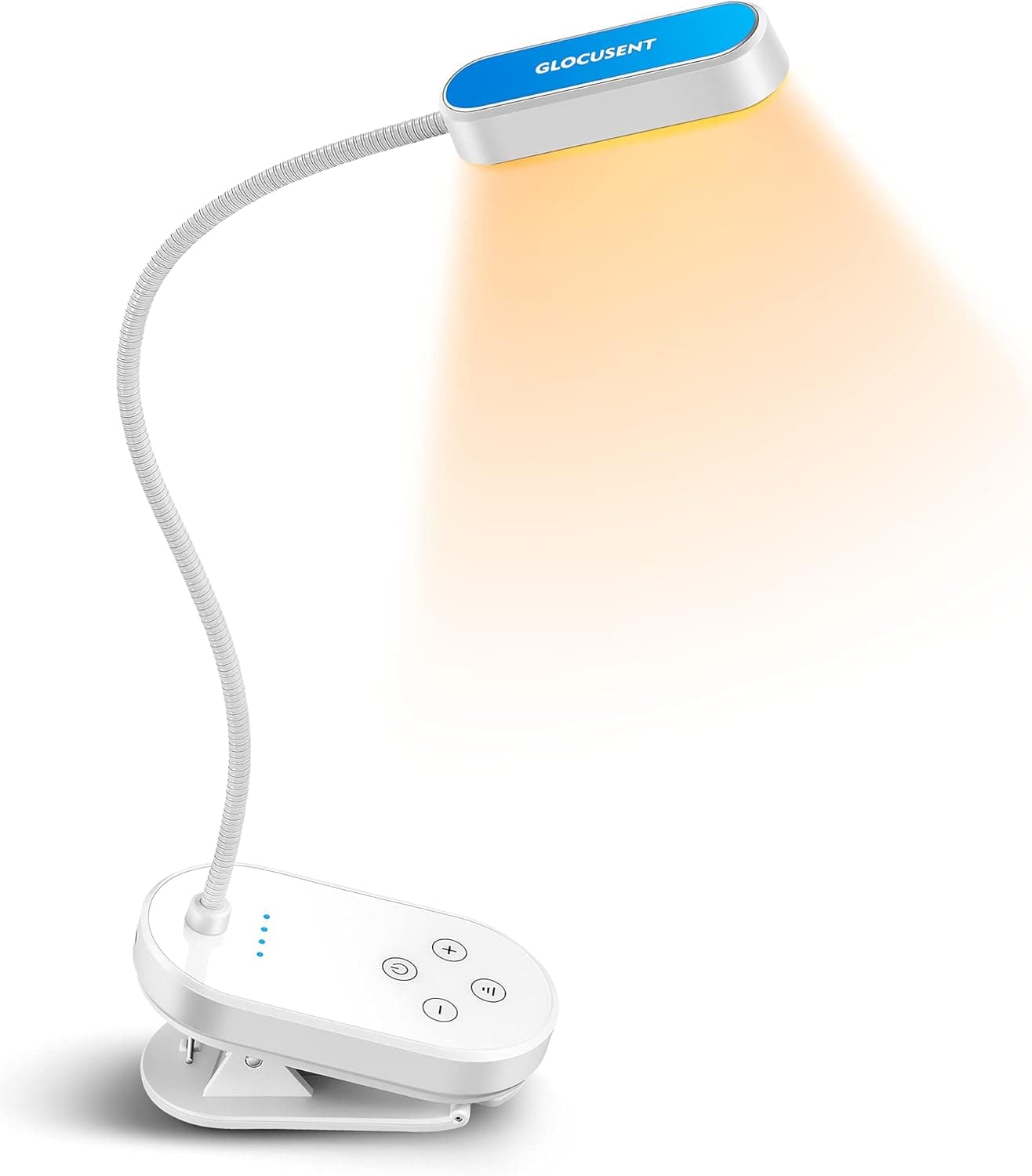 Glocusent 16 LED Mini Book Light for Reading in Bed