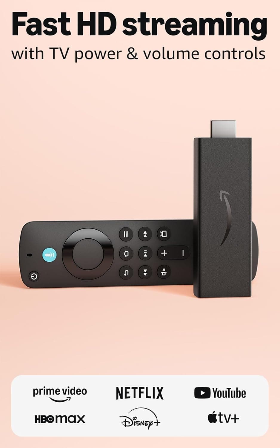 Amazon Fire TV Stick HD (newest model), free and live TV