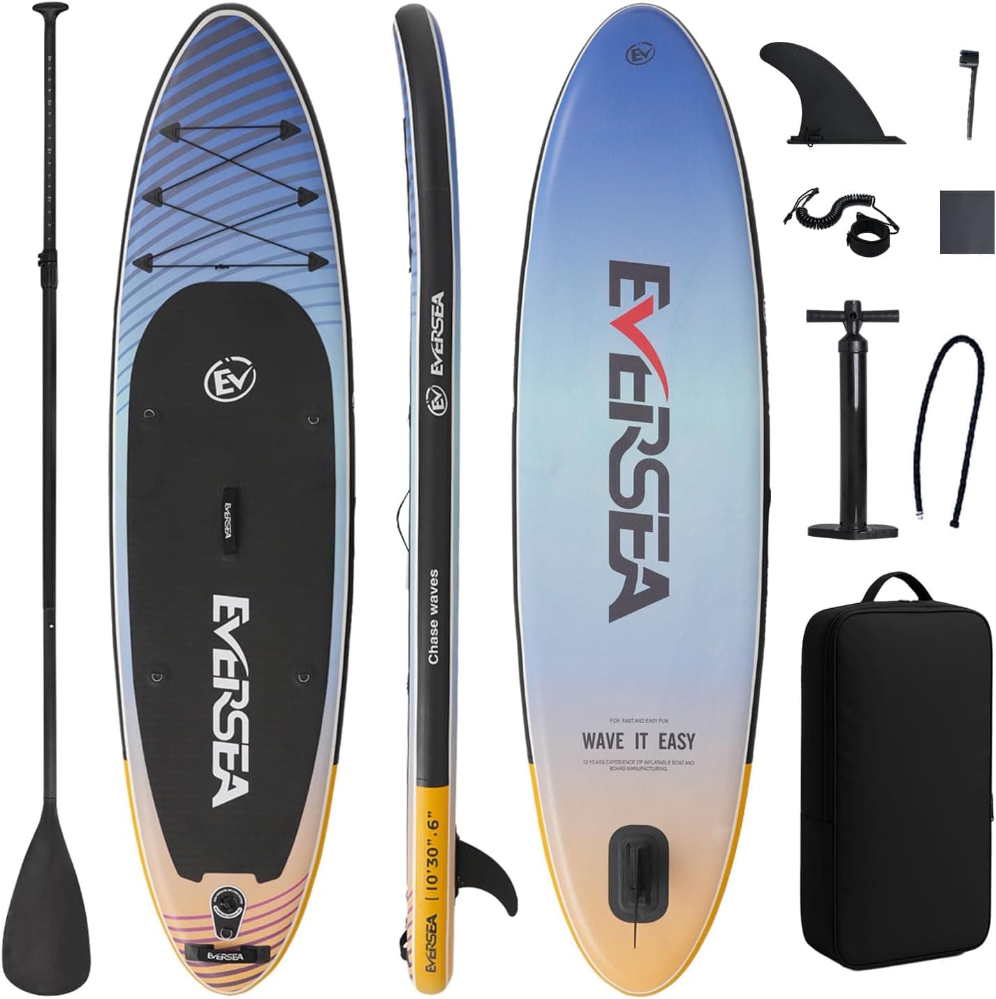 EVERSEA Inflatable Stand-Up Paddle Board 11' - image 1